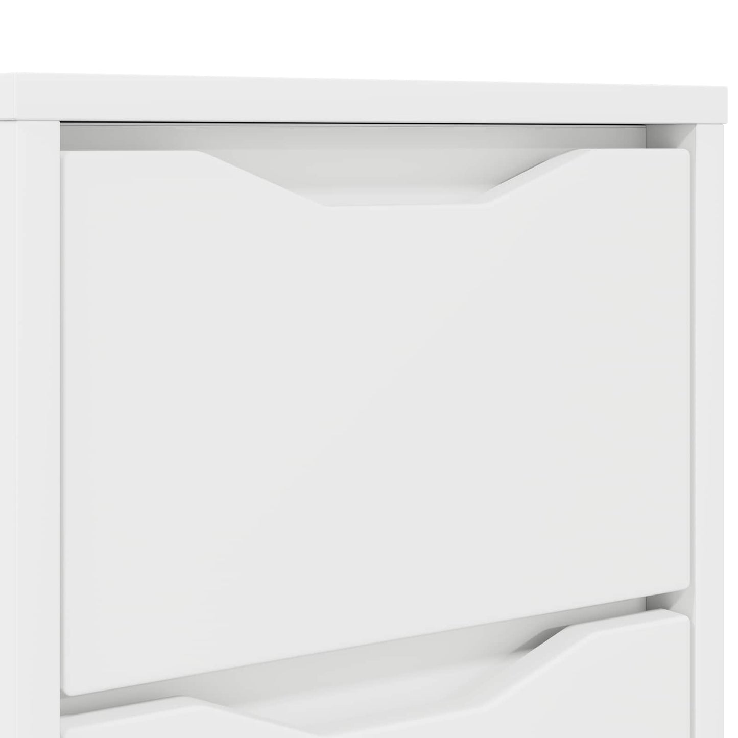 Bedside Table White 30.5 x 30 x 43 cm Engineered Wood