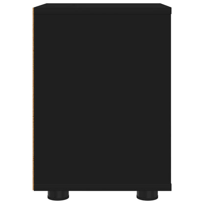 Bedside Table Black 30.5 x 30 x 43 cm Engineered Wood