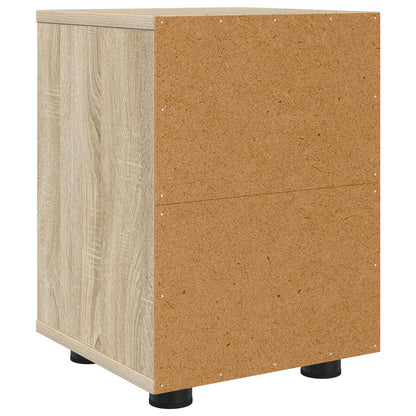 Bedside Table Sonoma Oak 30.5 x 30 x 43 cm Engineered Wood