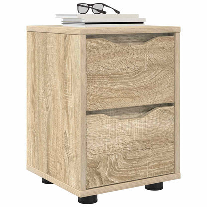 Bedside Table Sonoma Oak 30.5 x 30 x 43 cm Engineered Wood