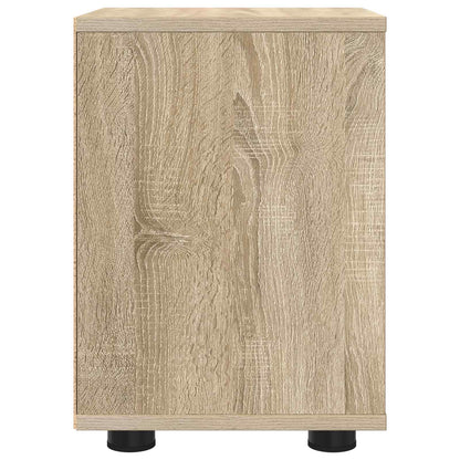 Bedside Table Sonoma Oak 30.5 x 30 x 43 cm Engineered Wood