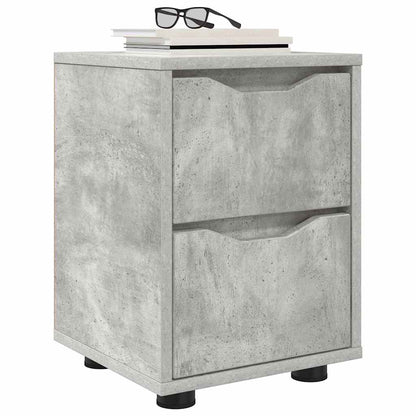 Bedside Tables 2 pcs Concrete Grey 30.5 x 30 x 43 cm