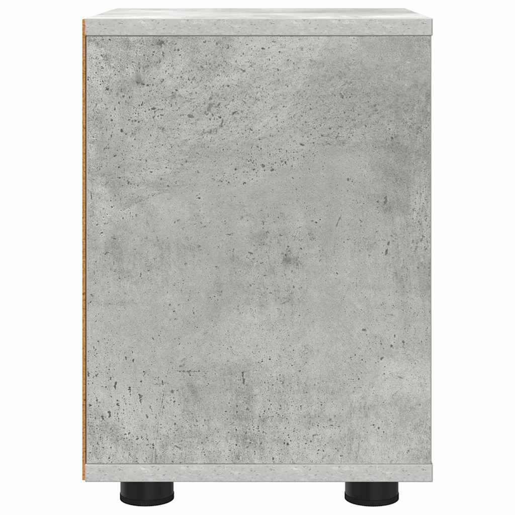 Bedside Tables 2 pcs Concrete Grey 30.5 x 30 x 43 cm
