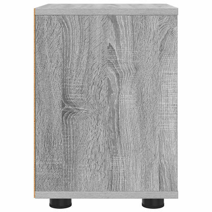 Bedside Table Grey Sonoma 30.5 x 30 x 43 cm Engineered Wood