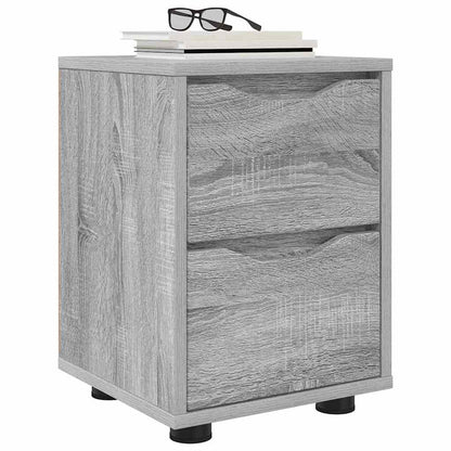 Bedside Tables with Drawer 2 pcs Grey Sonoma 30.5 x 30 x 43 cm