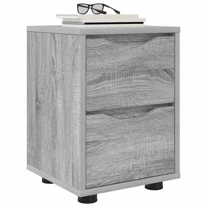 Bedside Tables with Drawer 2 pcs Grey Sonoma 30.5 x 30 x 43 cm