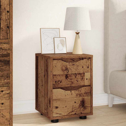 Bedside Tables 2 pcs Old Wood 30.5 x 30 x 43 cm Engineered Wood