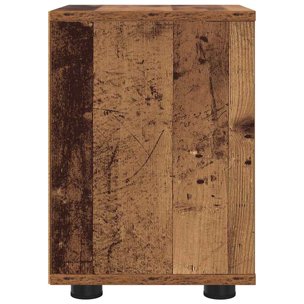 Bedside Tables 2 pcs Old Wood 30.5 x 30 x 43 cm Engineered Wood