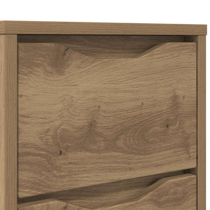 Bedside Table Artisan Oak 30.5 x 30 x 43 cm Engineered Wood
