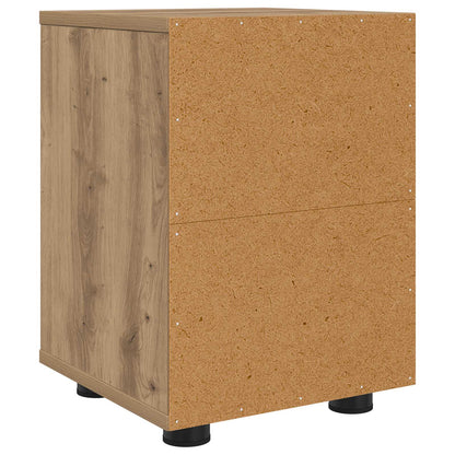 Bedside Tables with Drawer 2 pcs Artisan Oak 30.5 x 30 x 43 cm
