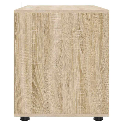 Storage Cabinet Sonoma Oak 80 x 48 x 57 cm Engineered Wood