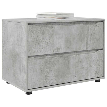 Storage Cabinet Concrete Grey 80 x 48 x 57 cm Engineered Wood