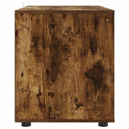 Storage Cabinet Smoked Oak 80 x 48 x 57 cm Engineered Wood