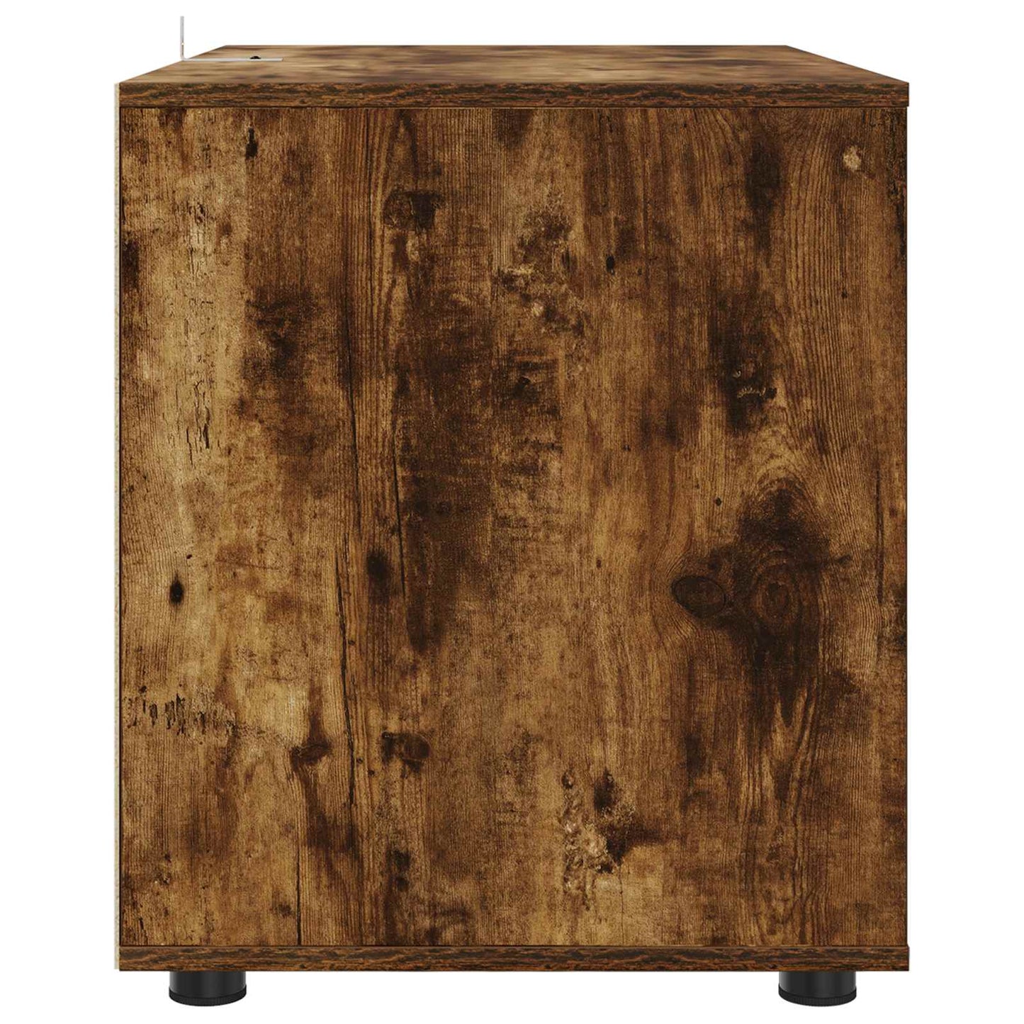 Storage Cabinet Smoked Oak 80 x 48 x 57 cm Engineered Wood
