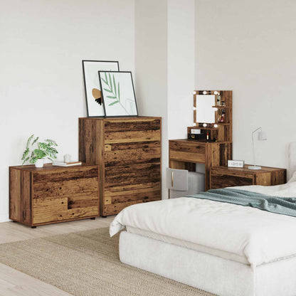 Storage Cabinet Old Wood 80 x 48 x 57 cm Engineered Wood