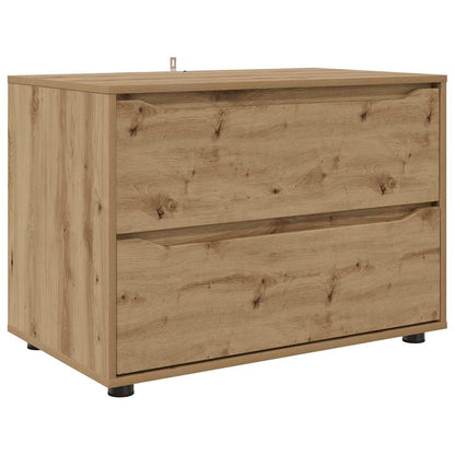 Storage Cabinet Artisan Oak 80 x 48 x 57 cm Engineered Wood