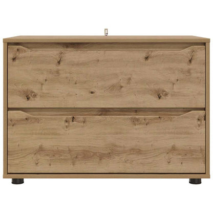 Storage Cabinet Artisan Oak 80 x 48 x 57 cm Engineered Wood