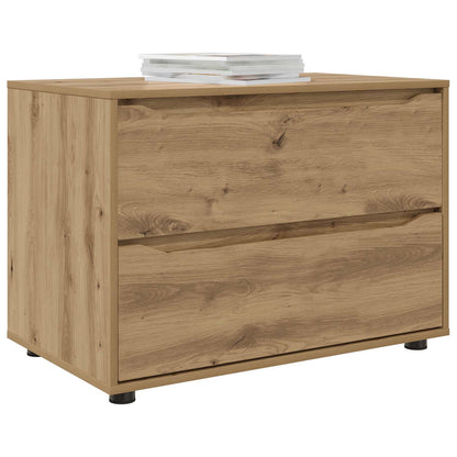 Storage Cabinet 80 x 48 x 57 cm Engineered Wood Artisan Oak