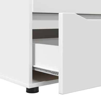 Storage Cabinet White 60 x 48 x 57 cm Engineered Wood