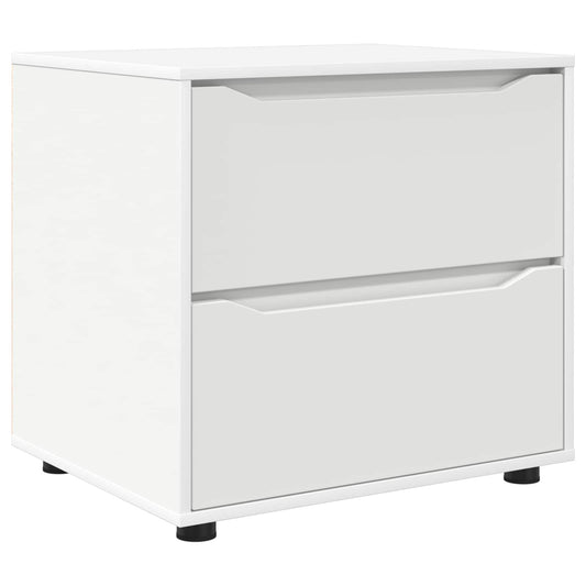 Storage Cabinet 60 x 48 x 57 cm Engineered Wood White