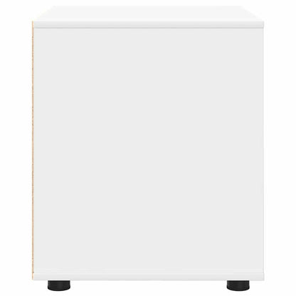 Storage Cabinet White 60 x 48 x 57 cm Engineered Wood