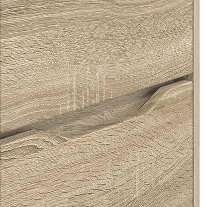 Storage Cabinet 60 x 48 x 57 cm Engineered Wood Sonoma Oak