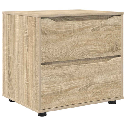 Storage Cabinet 60 x 48 x 57 cm Engineered Wood Sonoma Oak