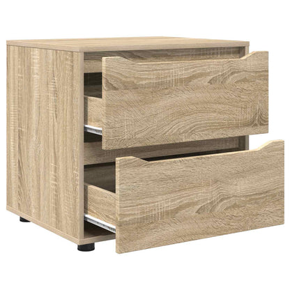 Storage Cabinet 60 x 48 x 57 cm Engineered Wood Sonoma Oak