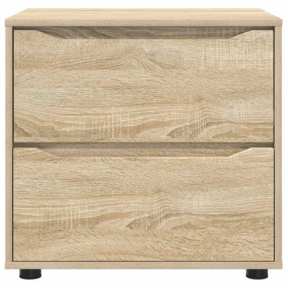 Storage Cabinet 60 x 48 x 57 cm Engineered Wood Sonoma Oak