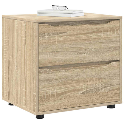 Storage Cabinet 60 x 48 x 57 cm Engineered Wood Sonoma Oak