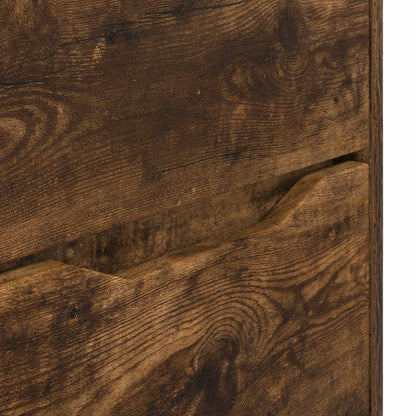 Storage Cabinet 60 x 48 x 57 cm Engineered Wood Smoked Oak
