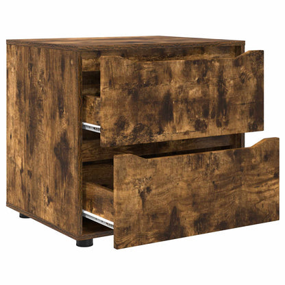 Storage Cabinet 60 x 48 x 57 cm Engineered Wood Smoked Oak
