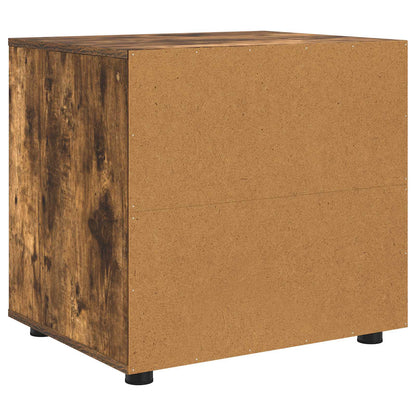 Storage Cabinet 60 x 48 x 57 cm Engineered Wood Smoked Oak