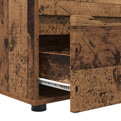 Storage Cabinet 60 x 48 x 57 cm Engineered Wood Old Wood