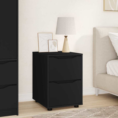 Storage Cabinet Black 40 x 48 x 57 cm Engineered Wood