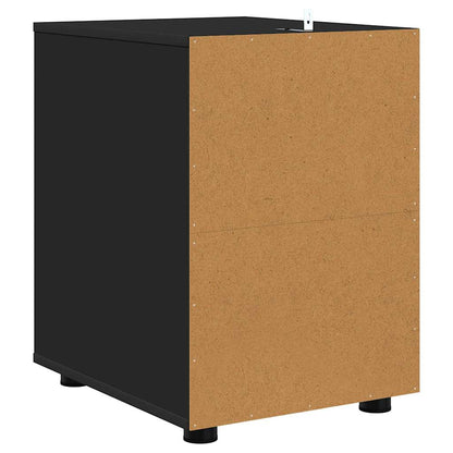 Storage Cabinet Black 40 x 48 x 57 cm Engineered Wood