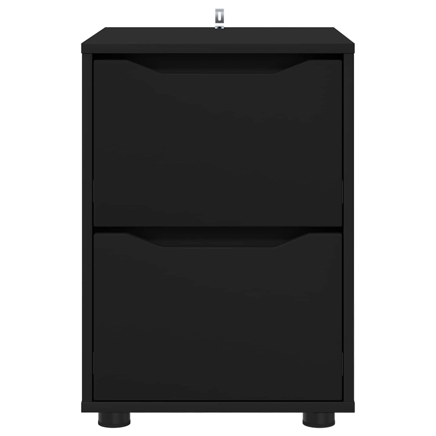Storage Cabinet Black 40 x 48 x 57 cm Engineered Wood
