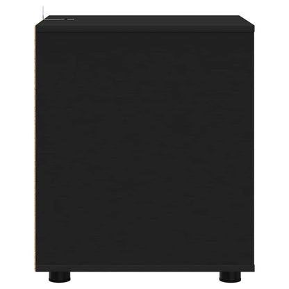 Storage Cabinet Black 40 x 48 x 57 cm Engineered Wood