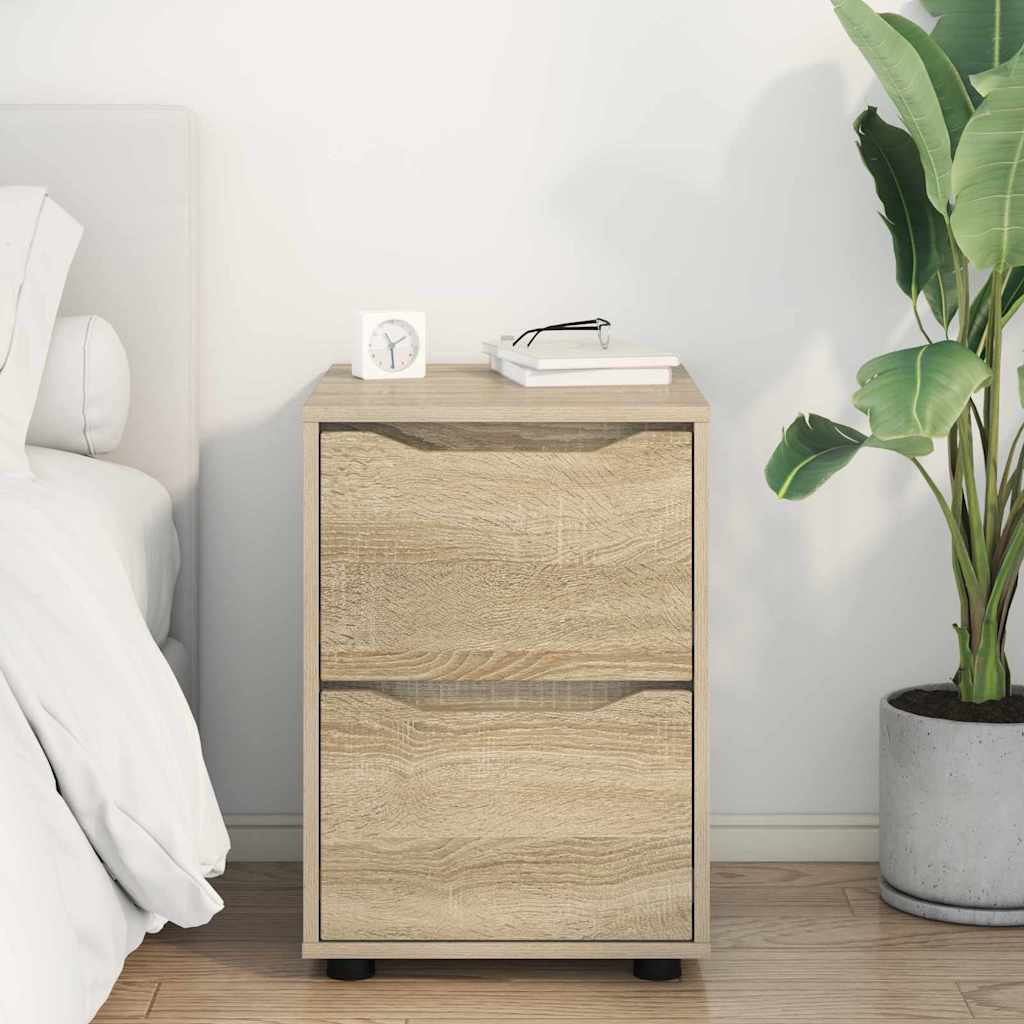 Storage Cabinet Sonoma Oak 40 x 48 x 57 cm Engineered Wood