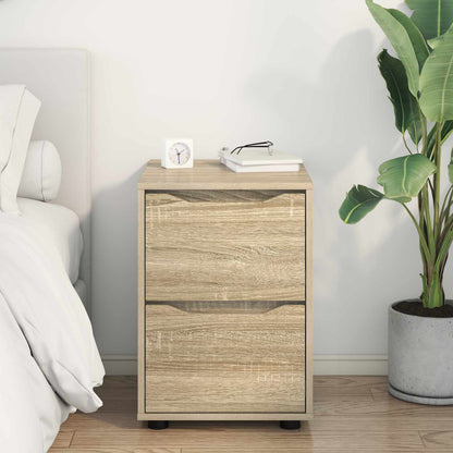 Storage Cabinet Sonoma Oak 40 x 48 x 57 cm Engineered Wood