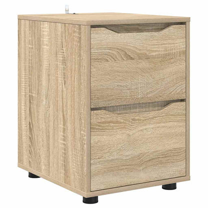 Storage Cabinet Sonoma Oak 40 x 48 x 57 cm Engineered Wood