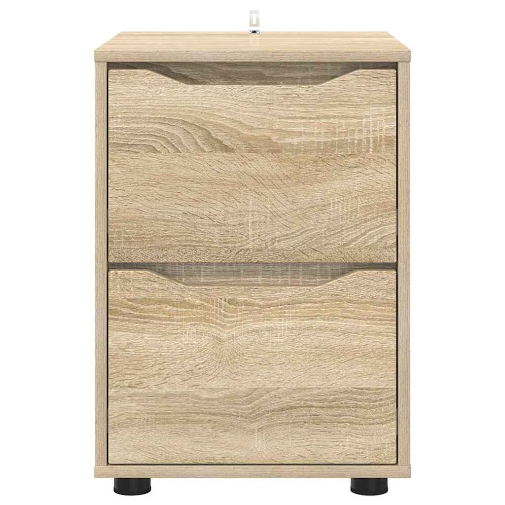 Storage Cabinet Sonoma Oak 40 x 48 x 57 cm Engineered Wood