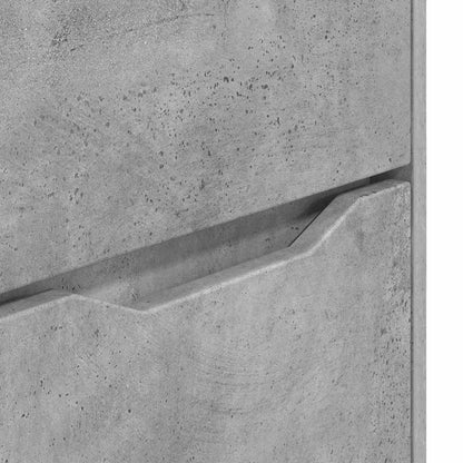 Storage Cabinet Concrete Grey 40 x 48 x 57 cm Engineered Wood