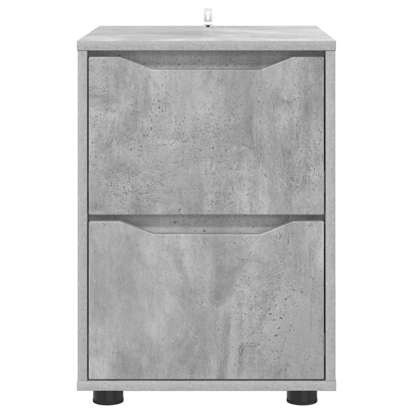 Storage Cabinet Concrete Grey 40 x 48 x 57 cm Engineered Wood