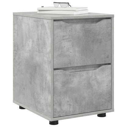 Storage Cabinet Concrete Grey 40 x 48 x 57 cm Engineered Wood