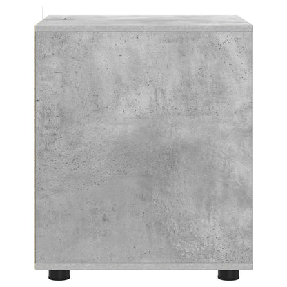 Storage Cabinet Concrete Grey 40 x 48 x 57 cm Engineered Wood