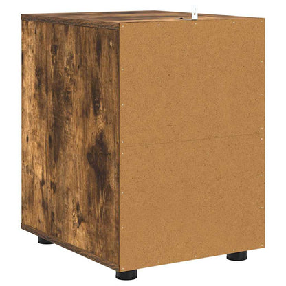 Storage Cabinet Smoked Oak 40 x 48 x 57 cm Engineered Wood