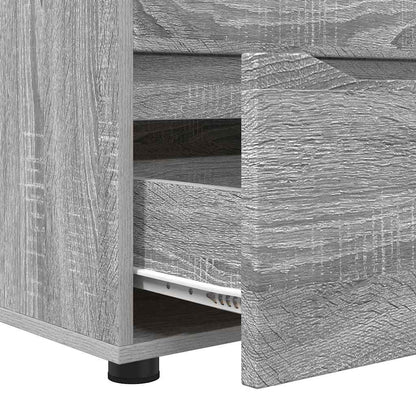 Storage Cabinet Grey Sonoma 40 x 48 x 57 cm Engineered Wood