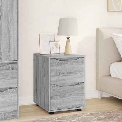 Storage Cabinet Grey Sonoma 40 x 48 x 57 cm Engineered Wood