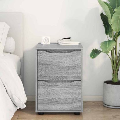 Storage Cabinet Grey Sonoma 40 x 48 x 57 cm Engineered Wood